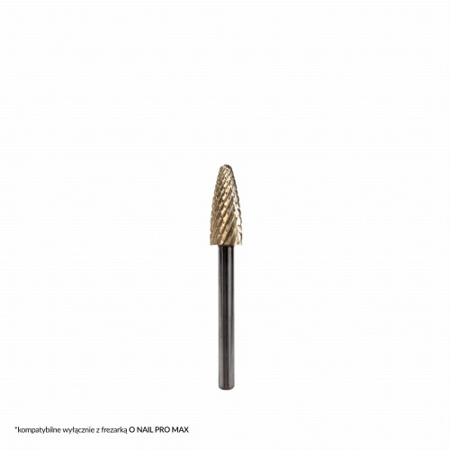PROFESSIONAL NAIL DRILL BIT #3 Frez do ściągania masy szyszka