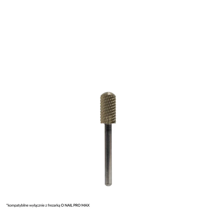 PROFESSIONAL NAIL DRILL BIT #1 Wolframowy frez do ściągania masy zaokrąglony walec